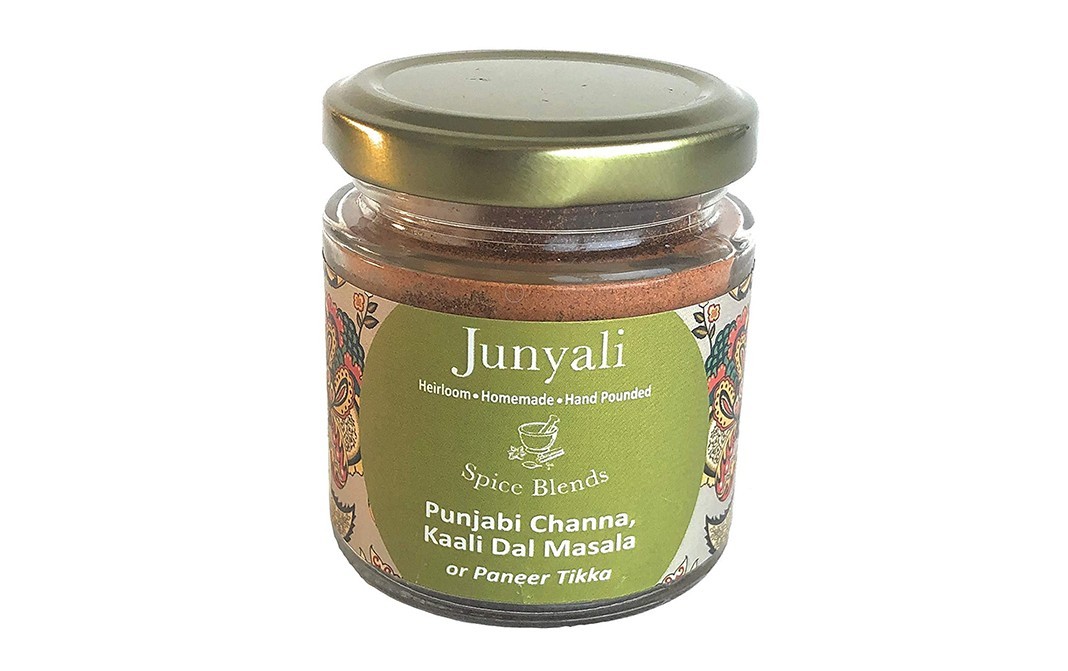 Cafe Junyali Punjabi Channa, Kaali Dal Masala Or Paneer Tikka   Glass Jar  50 grams